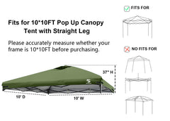 Installation of UNICAMPER canopy top with magic tape labels