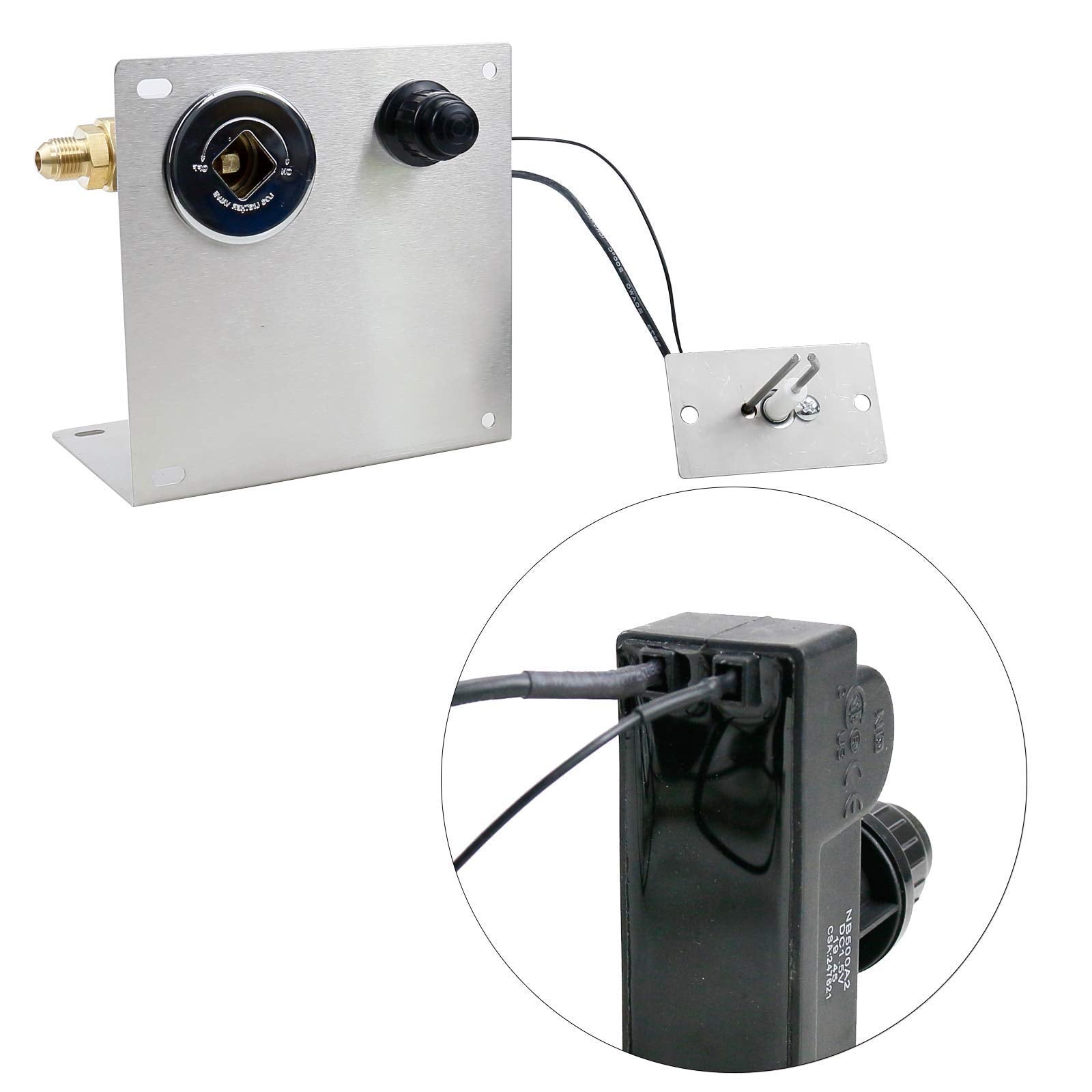 Installation of Uniflasy Ignition Kit with wires connected