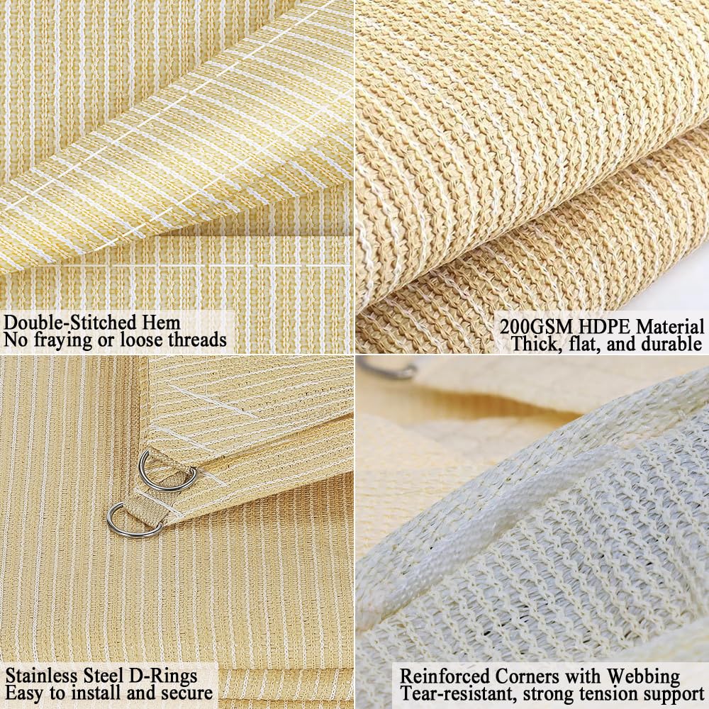 Installation of Vocray shade cloth with D-ring corners