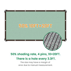 Installation of Xlimin shade cloth in garden