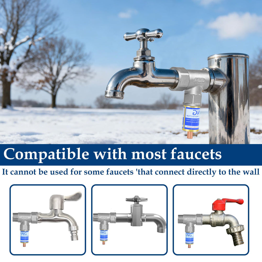 Installation process of Fantang faucet freeze protection