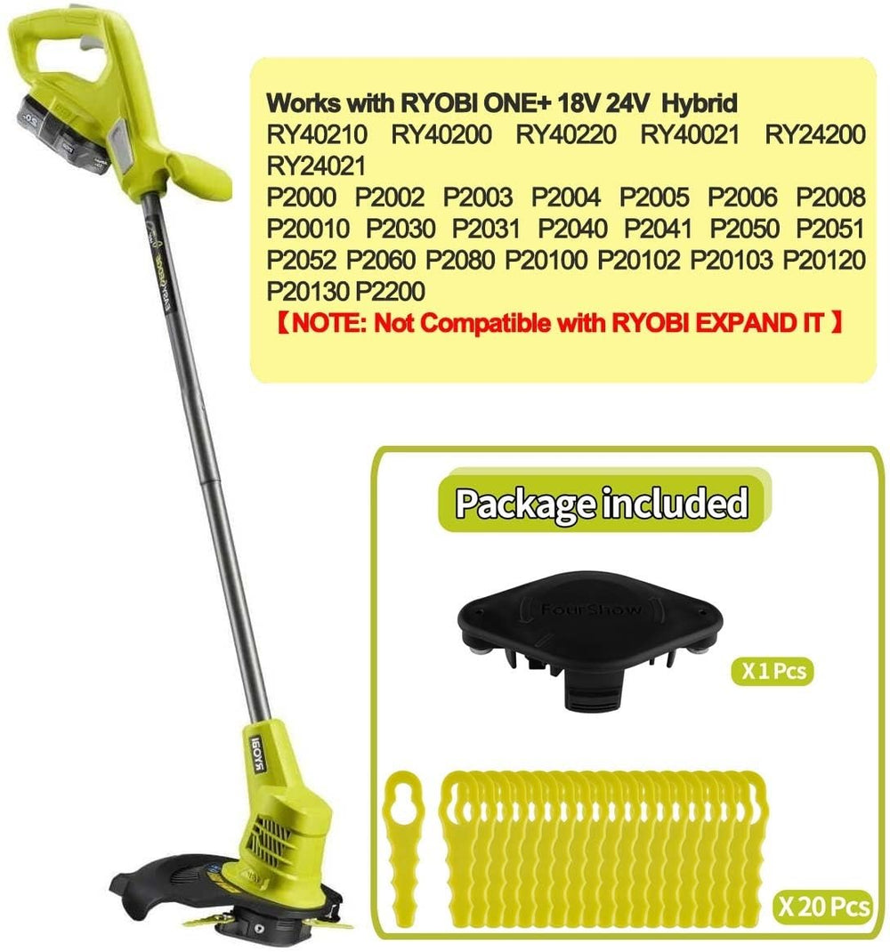 Installation process of FourShow Bladed Trimmer Head