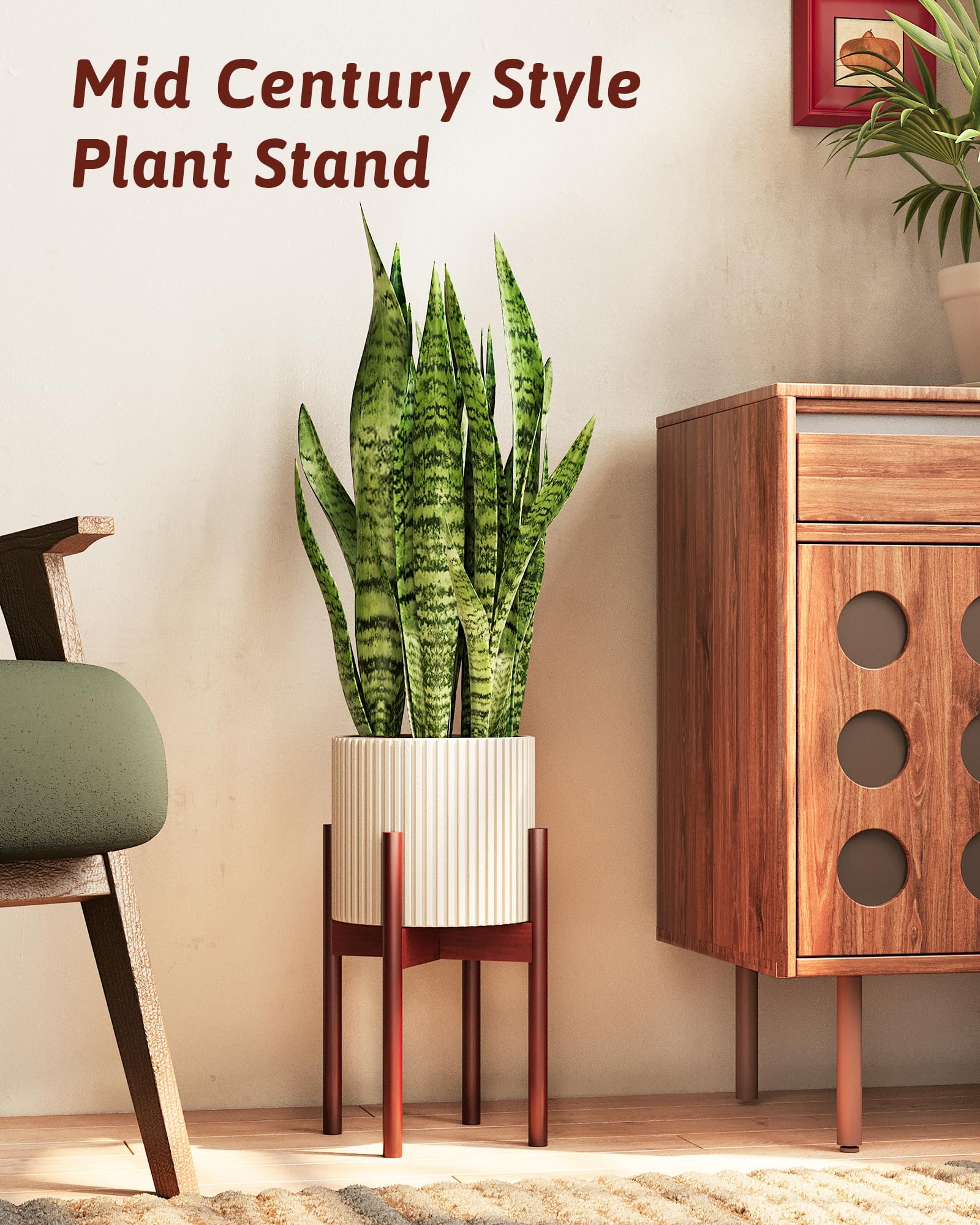 Installation process of GENTINGBRO plant stand with screws