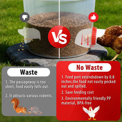 Installation process of GSHWXD chicken feeder ports