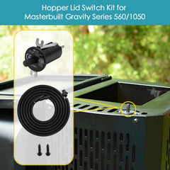 Installation process of Hopper Lid/Door Switch on Masterbuilt grill