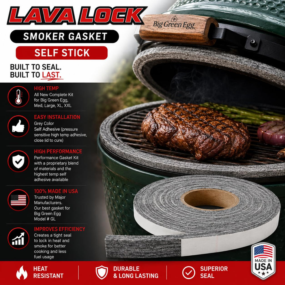 Installation process of LavaLock Gasket Kit on Big Green Egg