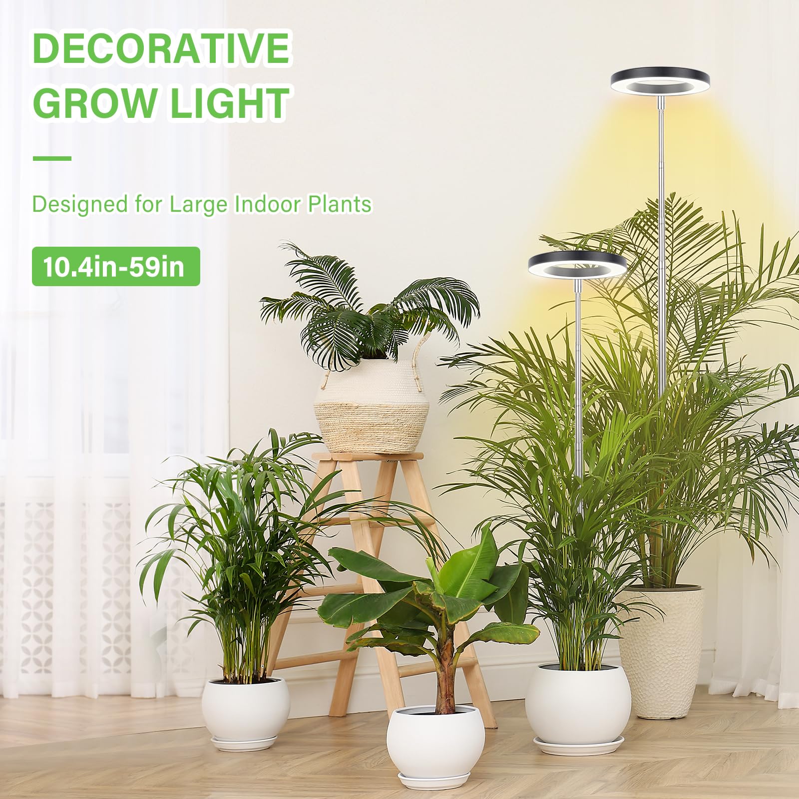 Installation process of LBW grow light