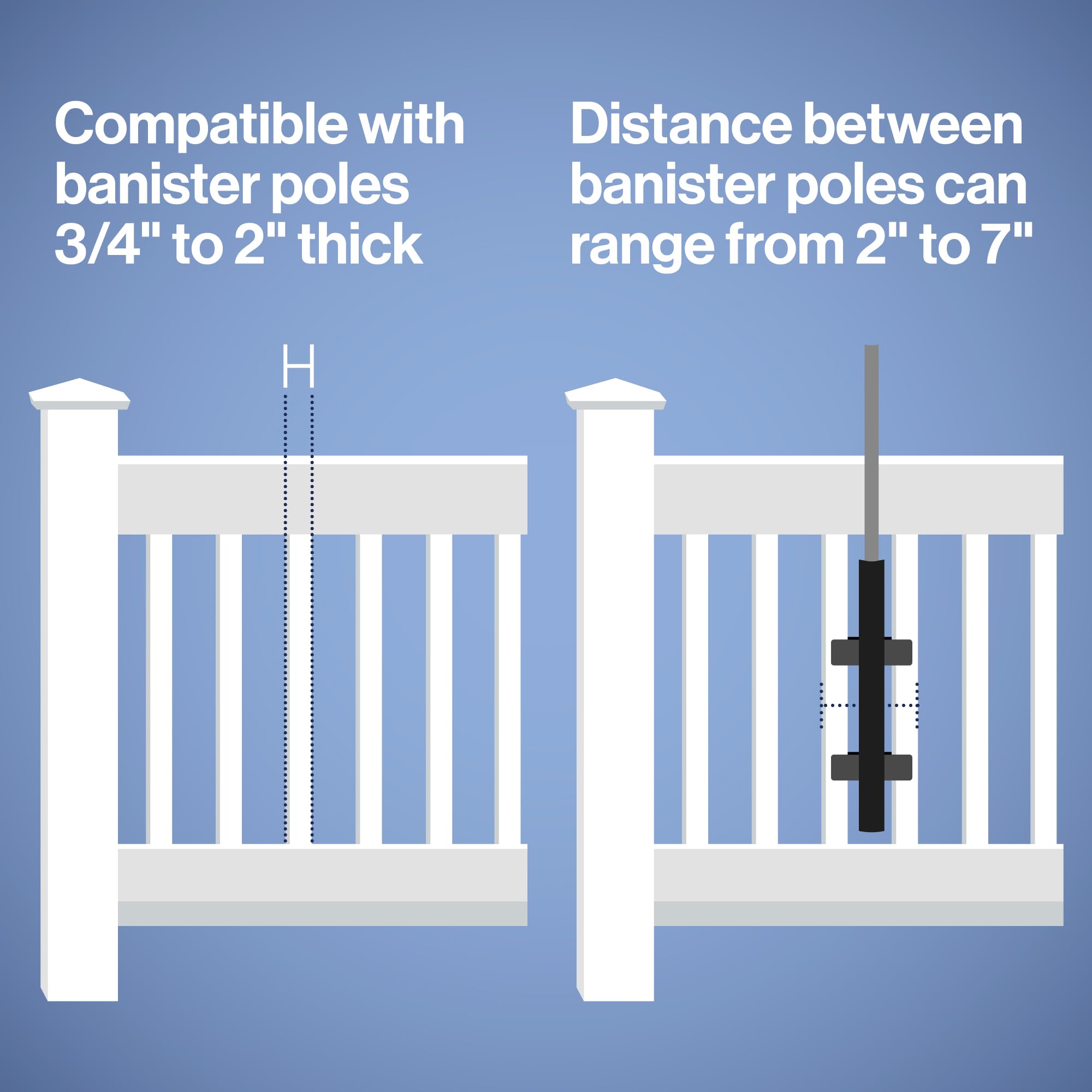 Installation process of LOVE YOUR DECK Patio Umbrella Holder