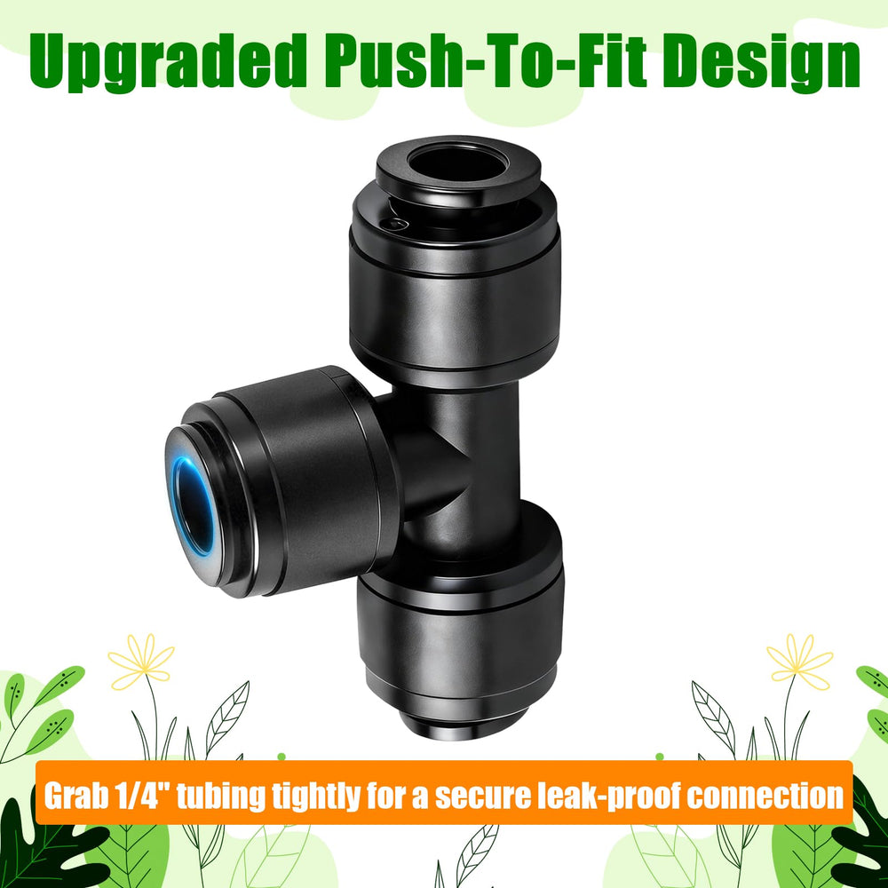 Installation process of TTioDri 1/4 Inch Tee Fitting