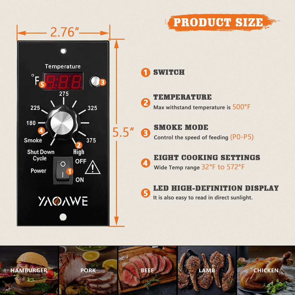 Installation process of YAOAWE thermostat controller