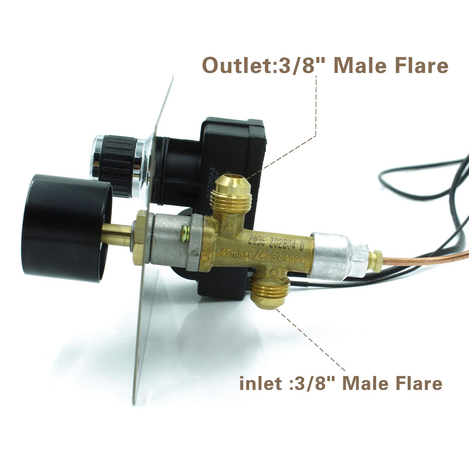 Installation setup of MCAMPAS fire pit burner system