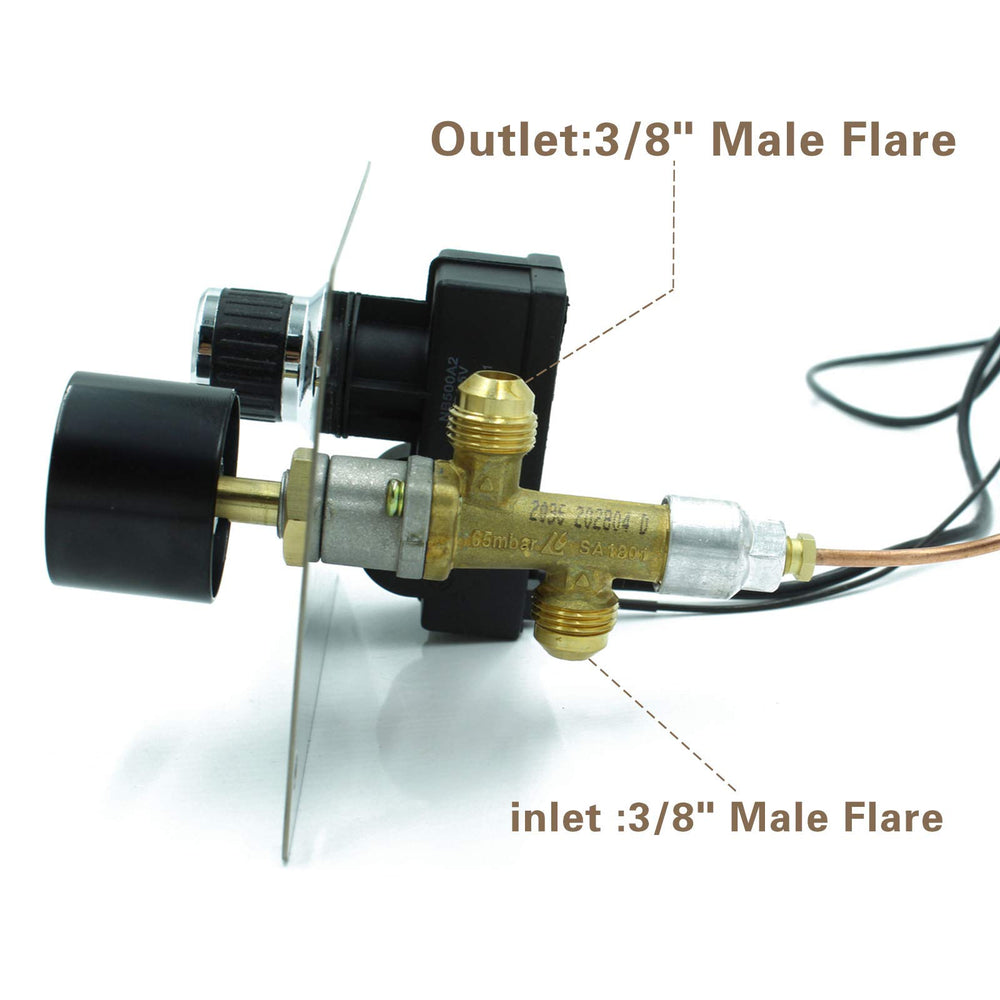 Installation setup of MCAMPAS fire pit burner system