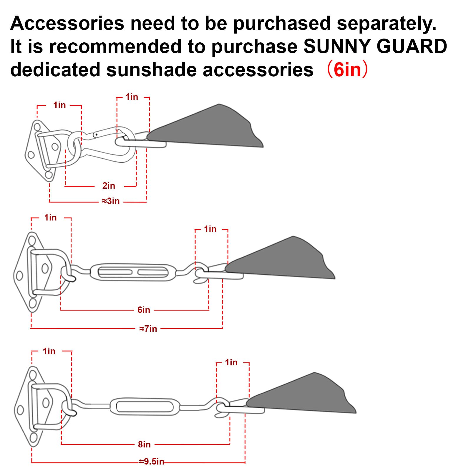 Installation setup of SUNNY GUARD Triangle Shade Sail in a backyard