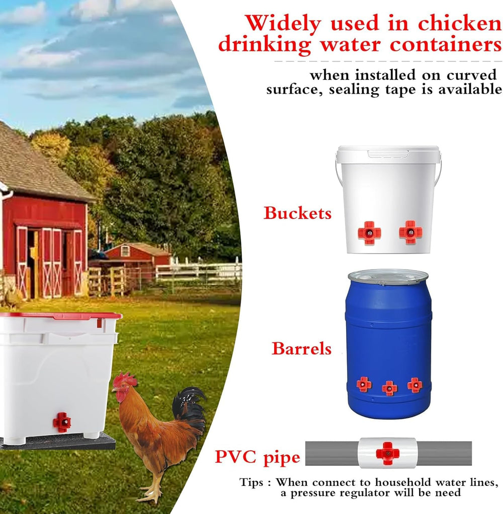 Installation tool included with senylanhxy chicken waterer kit