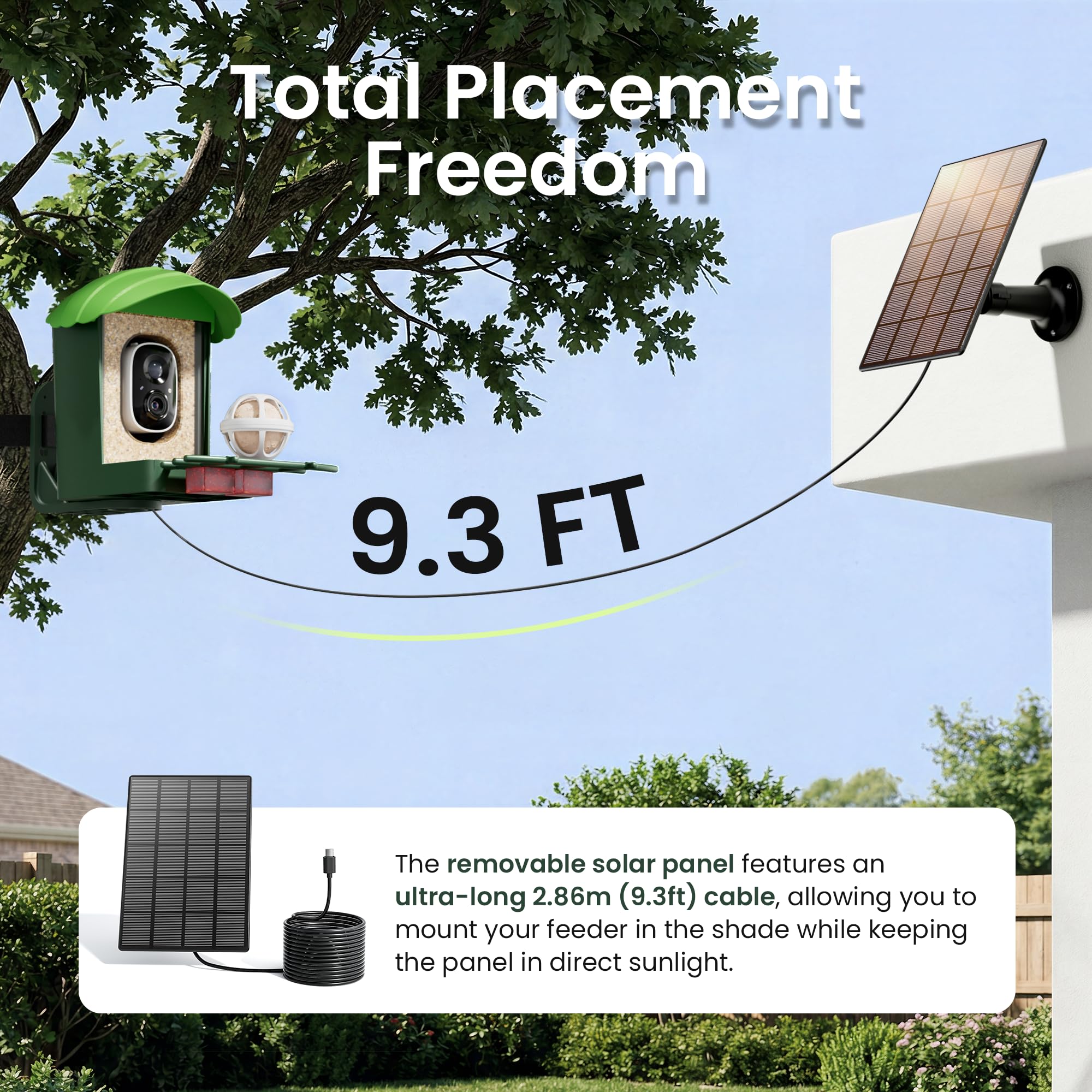 Installation tools included with HEAPETS Smart Bird Feeder
