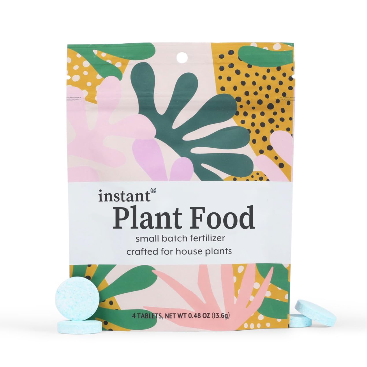 INSTANT BIOLOGICS Houseplant Fertilizer Tablets pack with 4 tablets