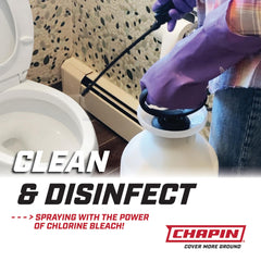 Instruction Guide and Spray Shield included with CHAPIN sprayer