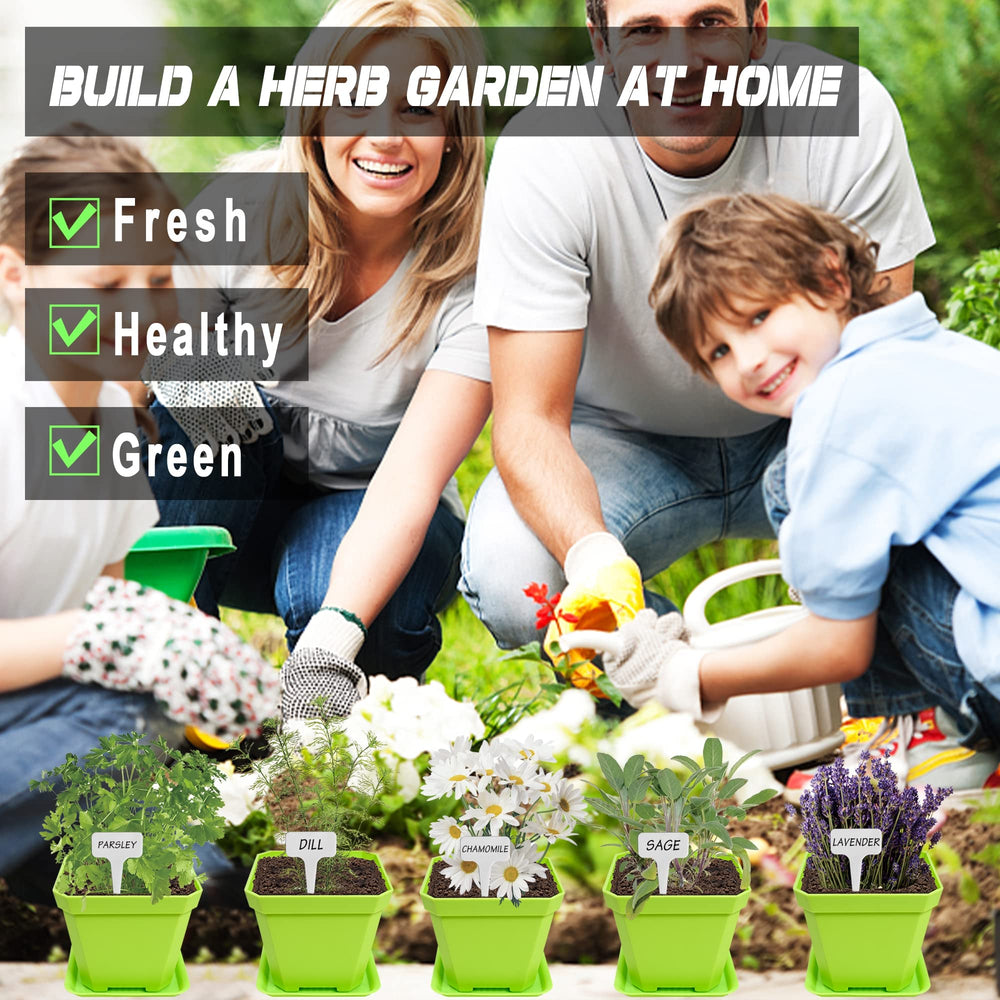 Instruction guide for Meekear herb garden starter kit