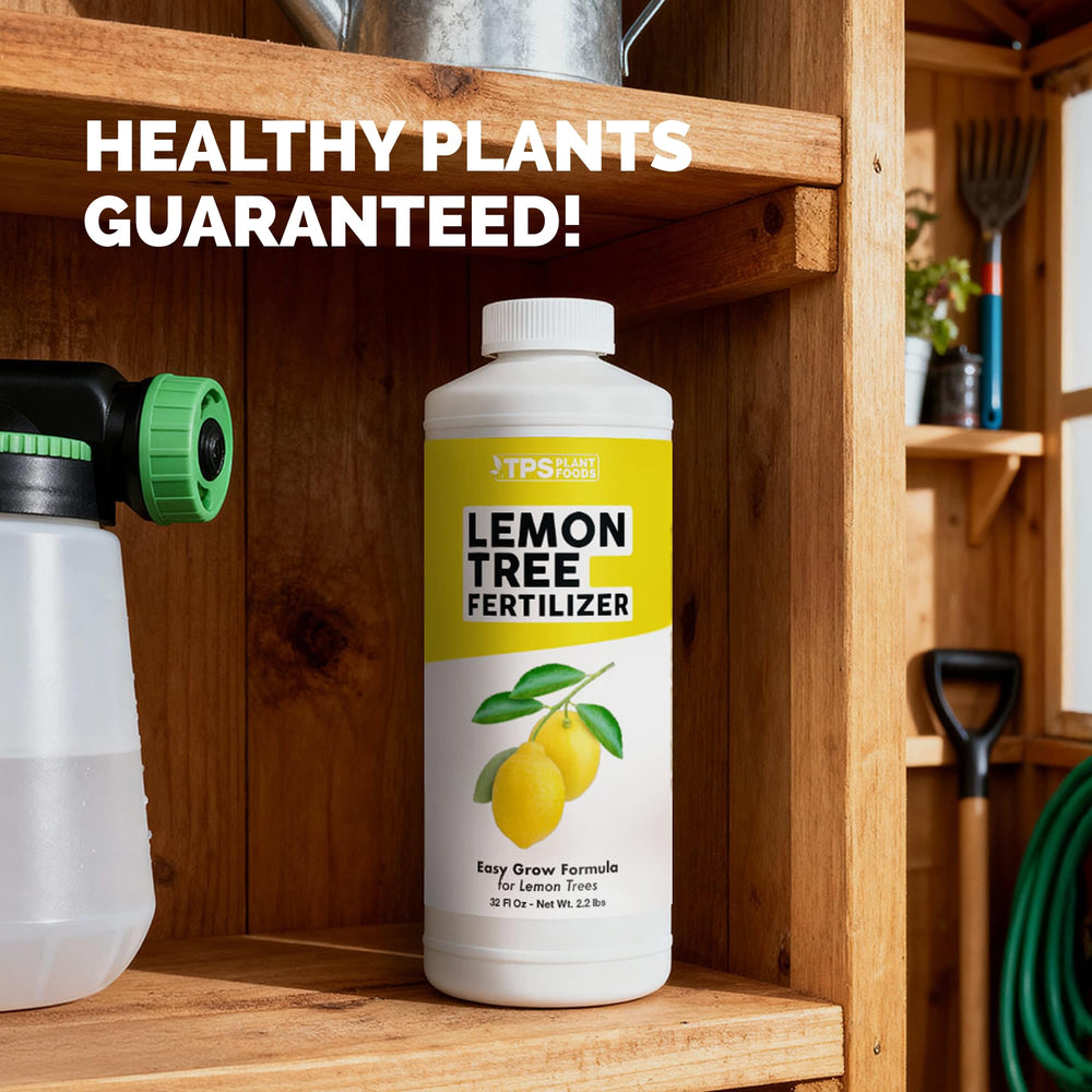 Instruction guide for TPS NUTRIENTS Lemon Tree Fertilizer