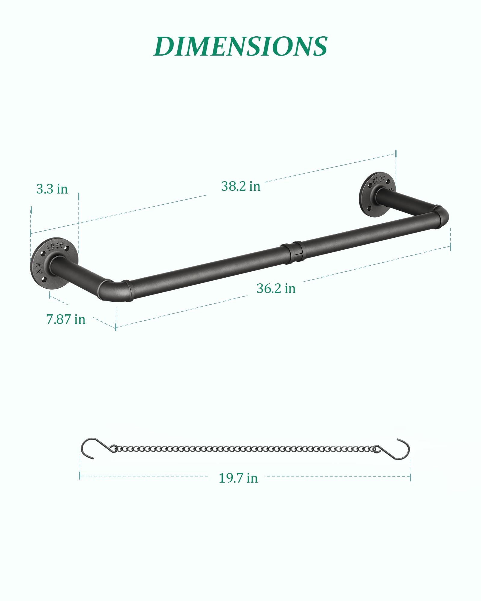 Instruction manual and assembly hardware for SOFITORG Plant Hanger