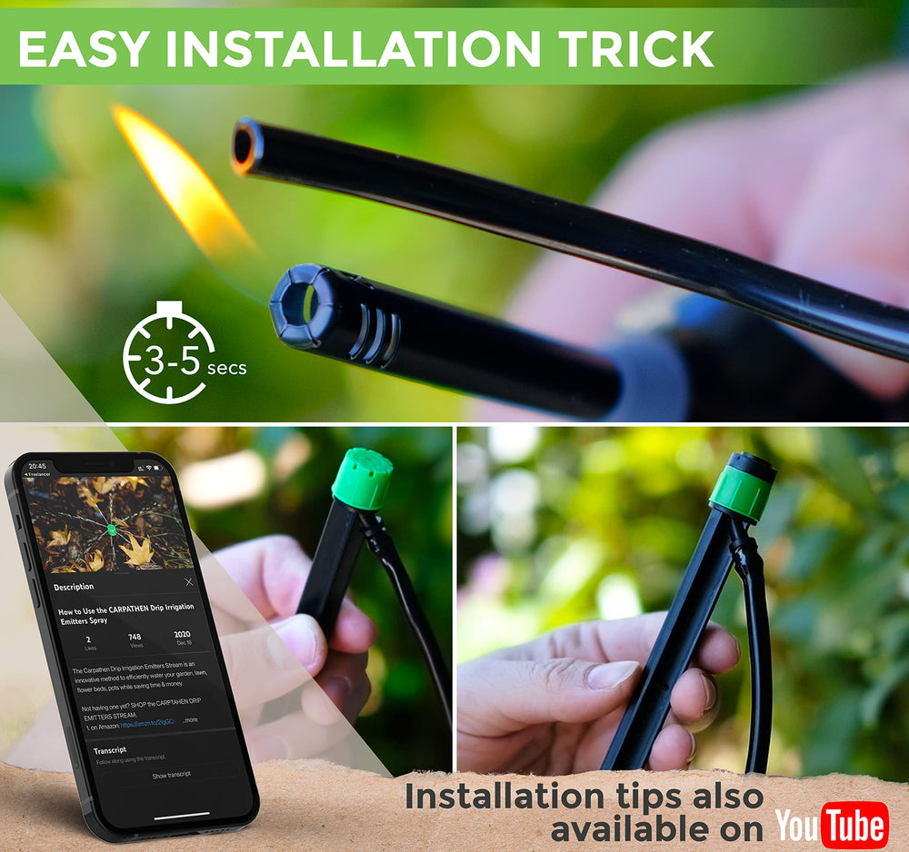 Instruction manual for CARPATHEN irrigation emitters