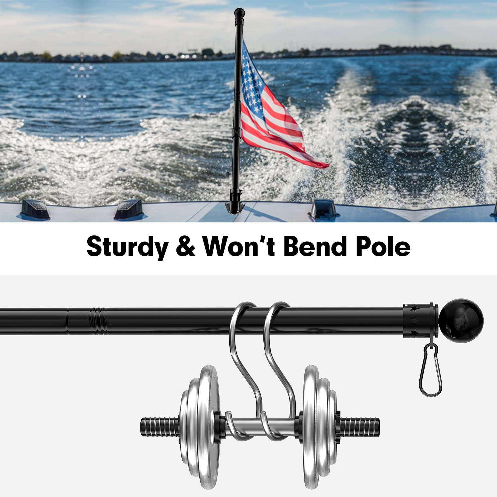 Instruction manual for YOHSUGO flag pole assembly