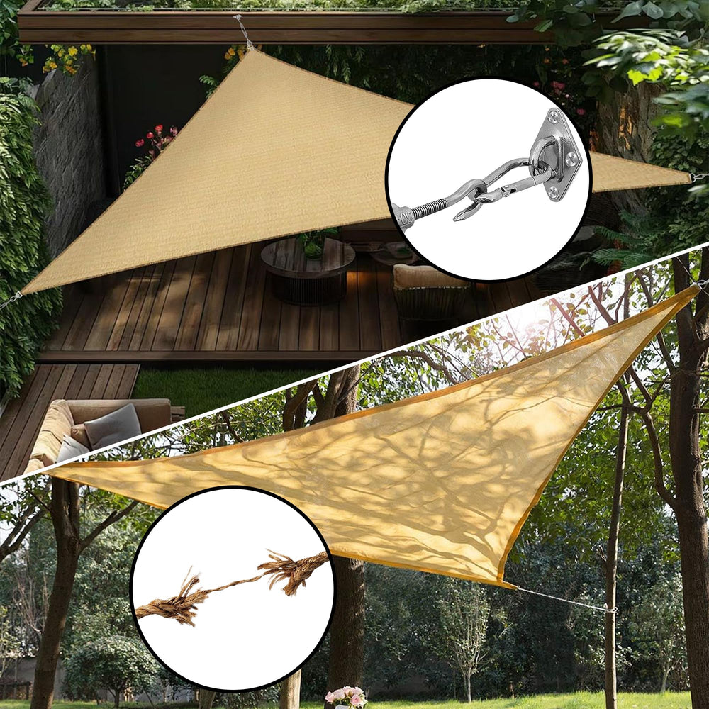 Instructions for installing YOFIT shade sail hardware