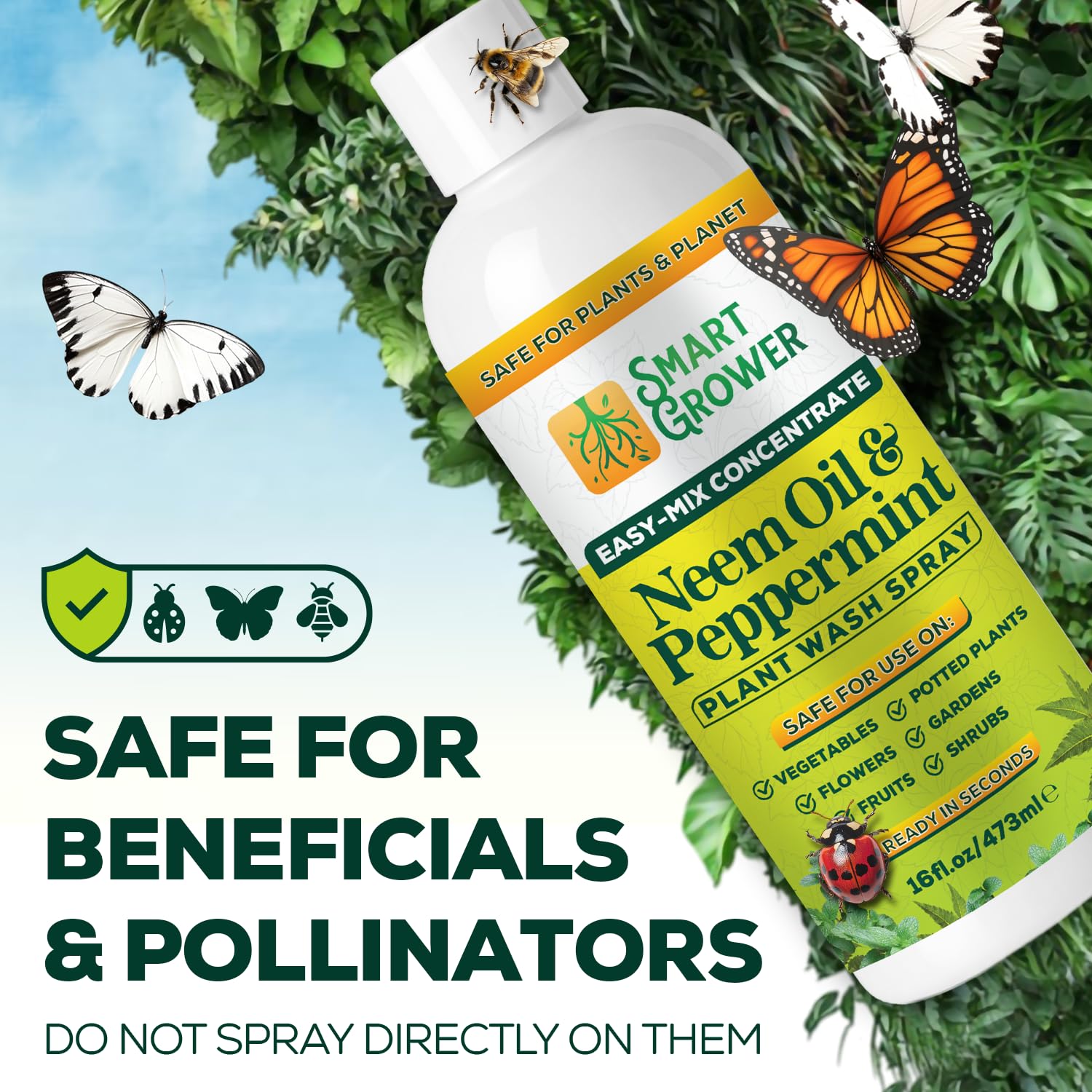 Instructions for use of Smart Grower Neem Oil Spray