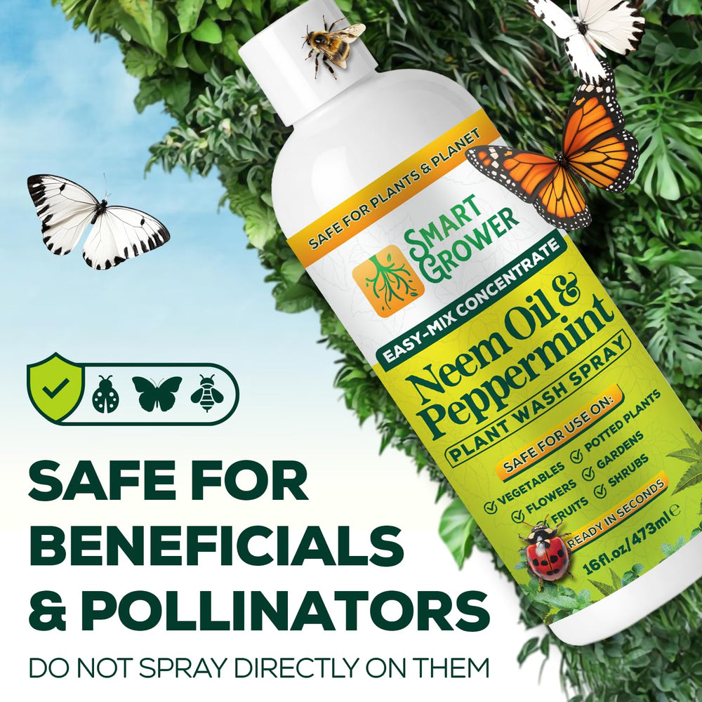 Instructions for use of Smart Grower Neem Oil Spray
