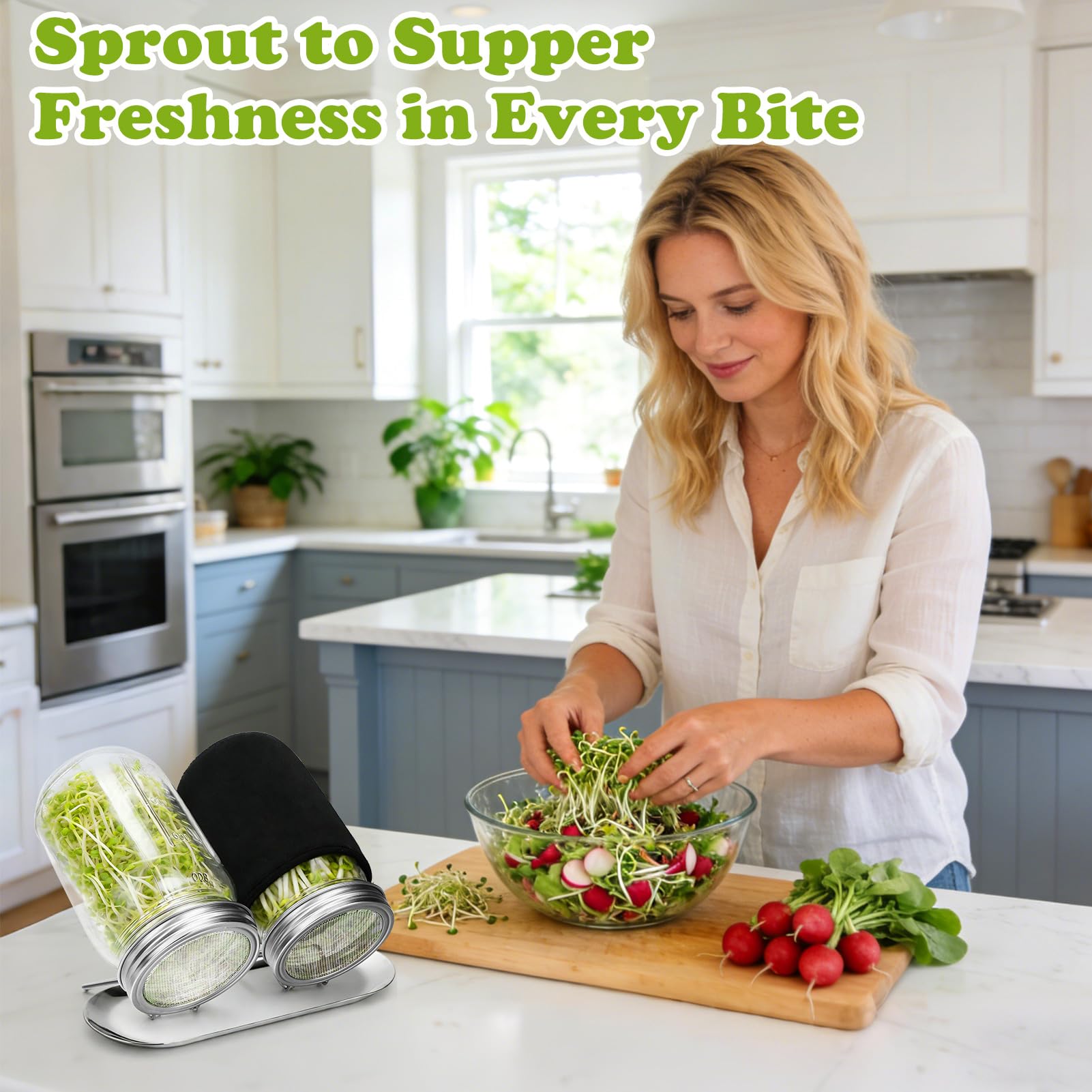Instructions for using Palksky sprouting kit