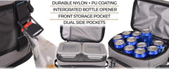 Insulated compartments of Alphasonik Cooler Backpack