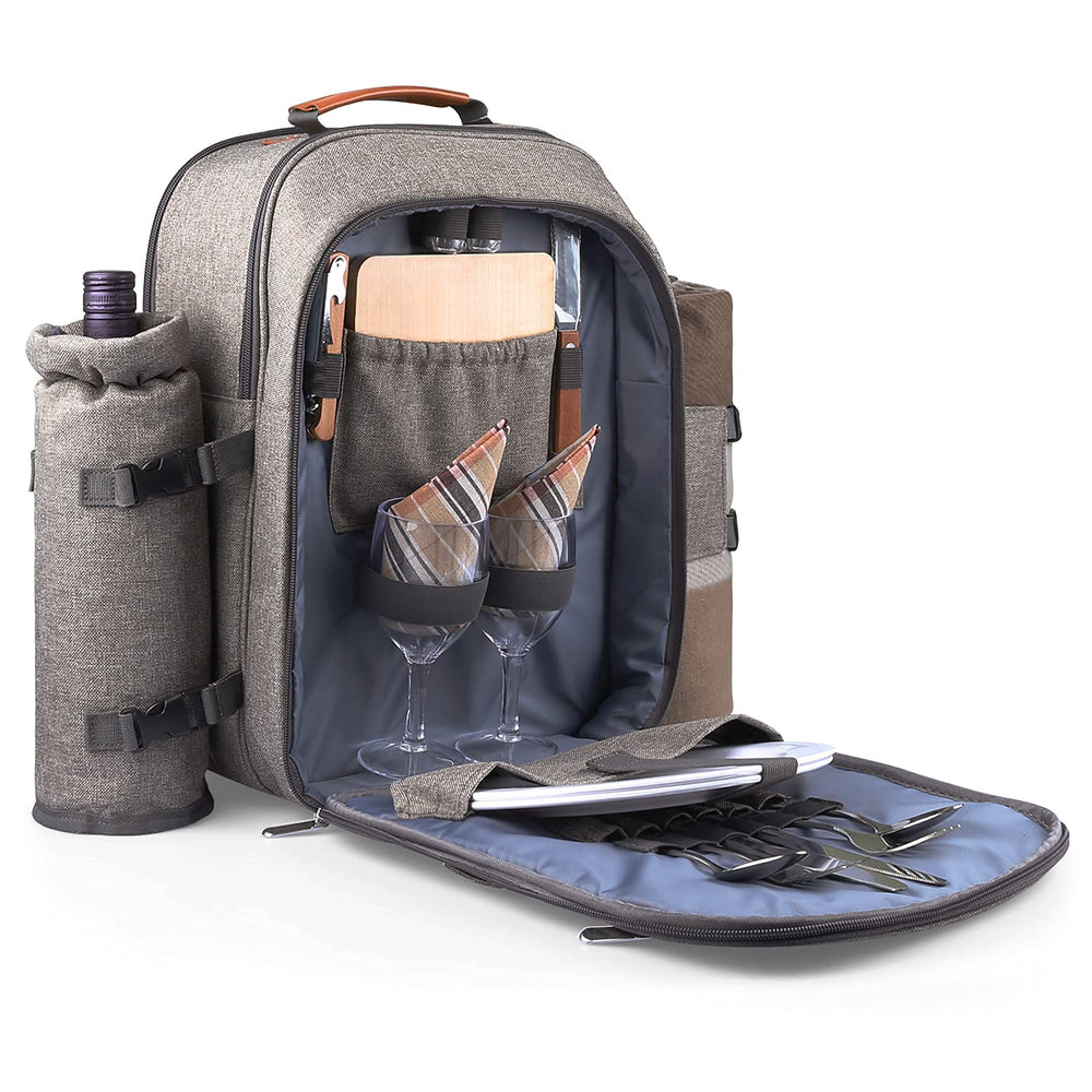 Insulated cooler compartment of Sunflora Picnic Backpack