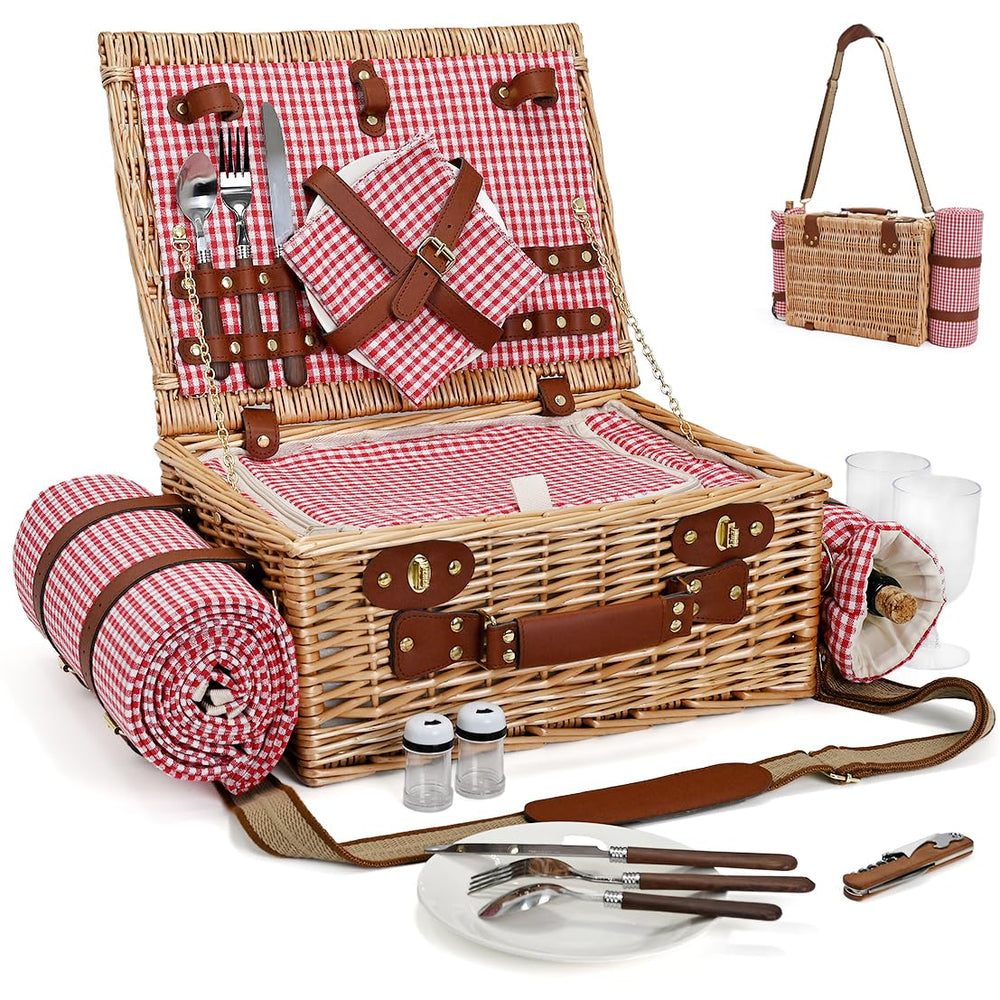 Insulated liner of SatisInside Picnic Basket for temperature control