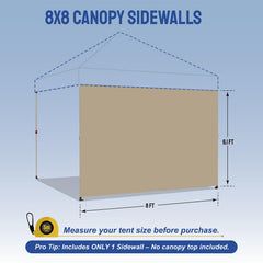Interior view of CROWN SHADES sidewall showing protective coating