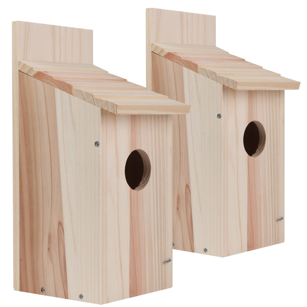Interior view showing space for birds in OceeK birdhouse