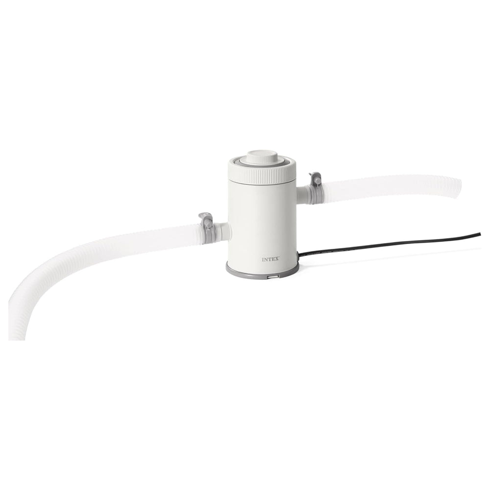Intex C330 Cartridge Filter Pump front view with hoses