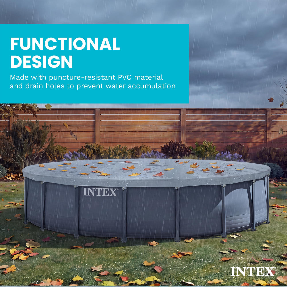 Intex Deluxe Debris Pool Cover packaging details