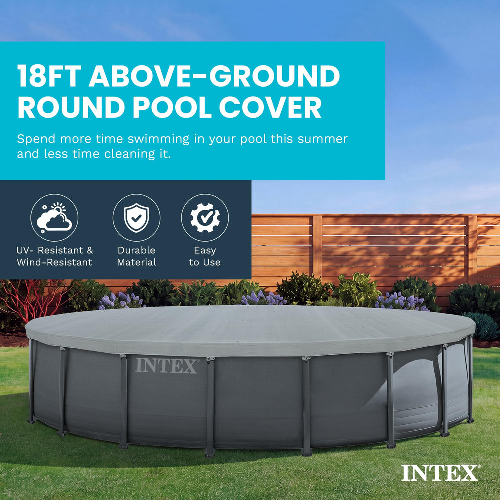 Intex Deluxe Debris Pool Cover with included securing rope