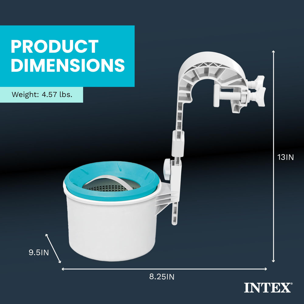 Intex Deluxe Skimmer strainer basket for easy cleaning