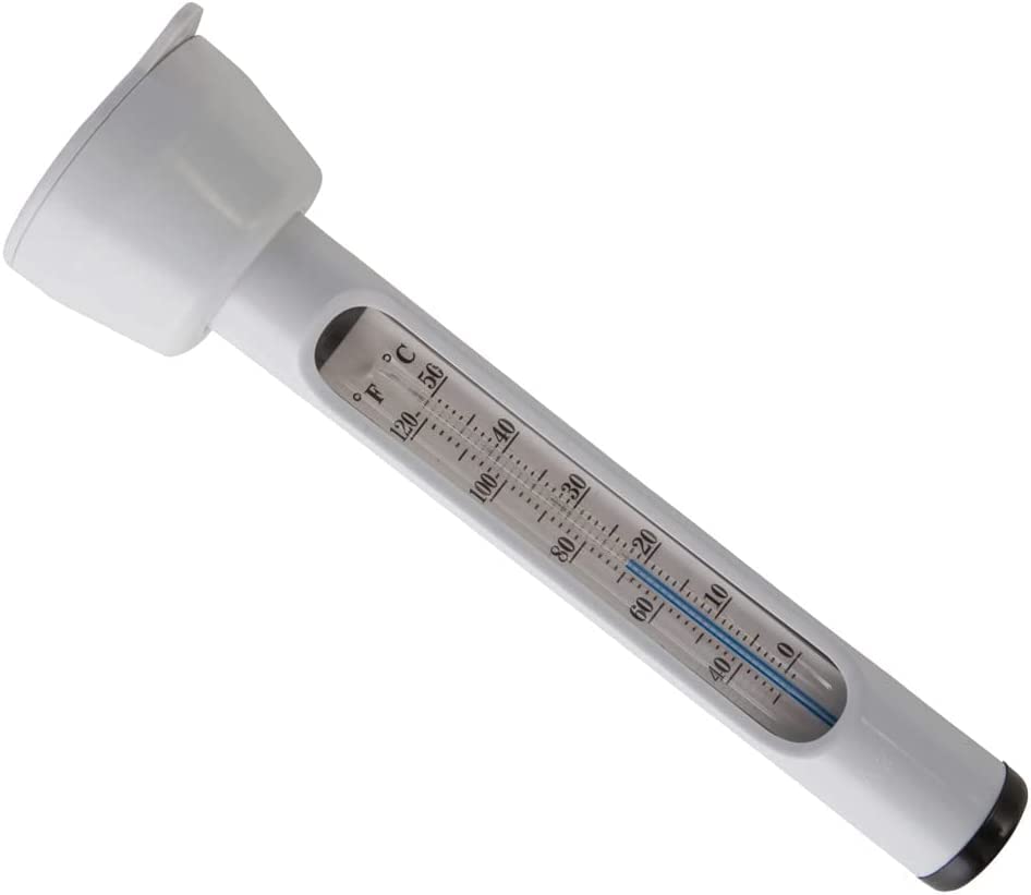 Intex Floating Pool Thermometer floating in water