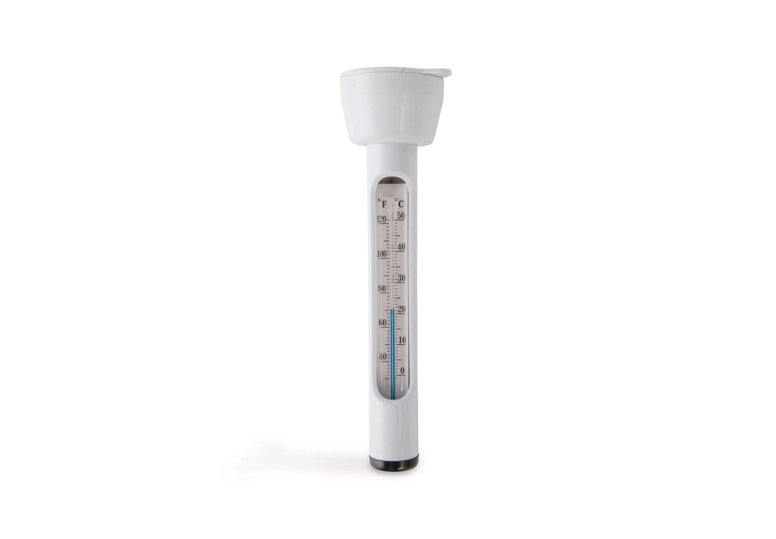 Intex Floating Pool Thermometer front view, white