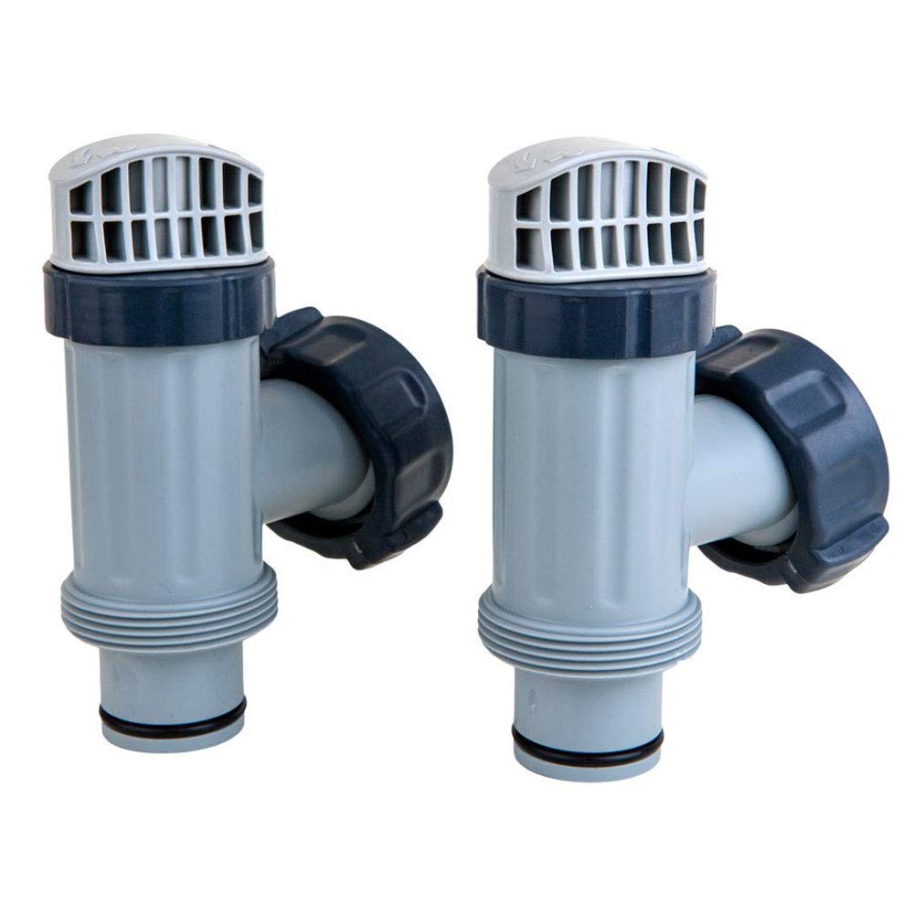 Intex plunger valves replacement set including two valves and accessories