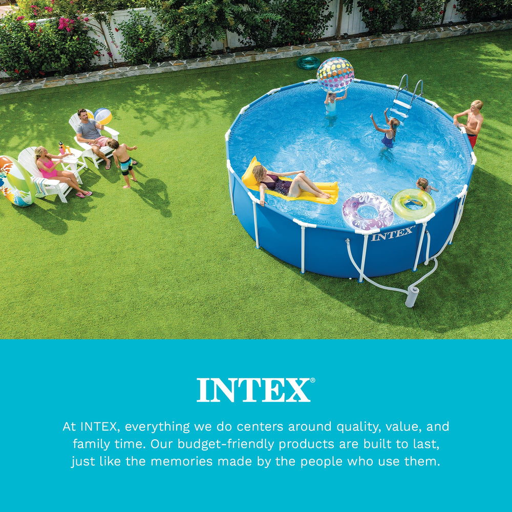 Intex Pool Cover flat lay showing material texture