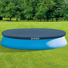 Intex pool cover packaging front view