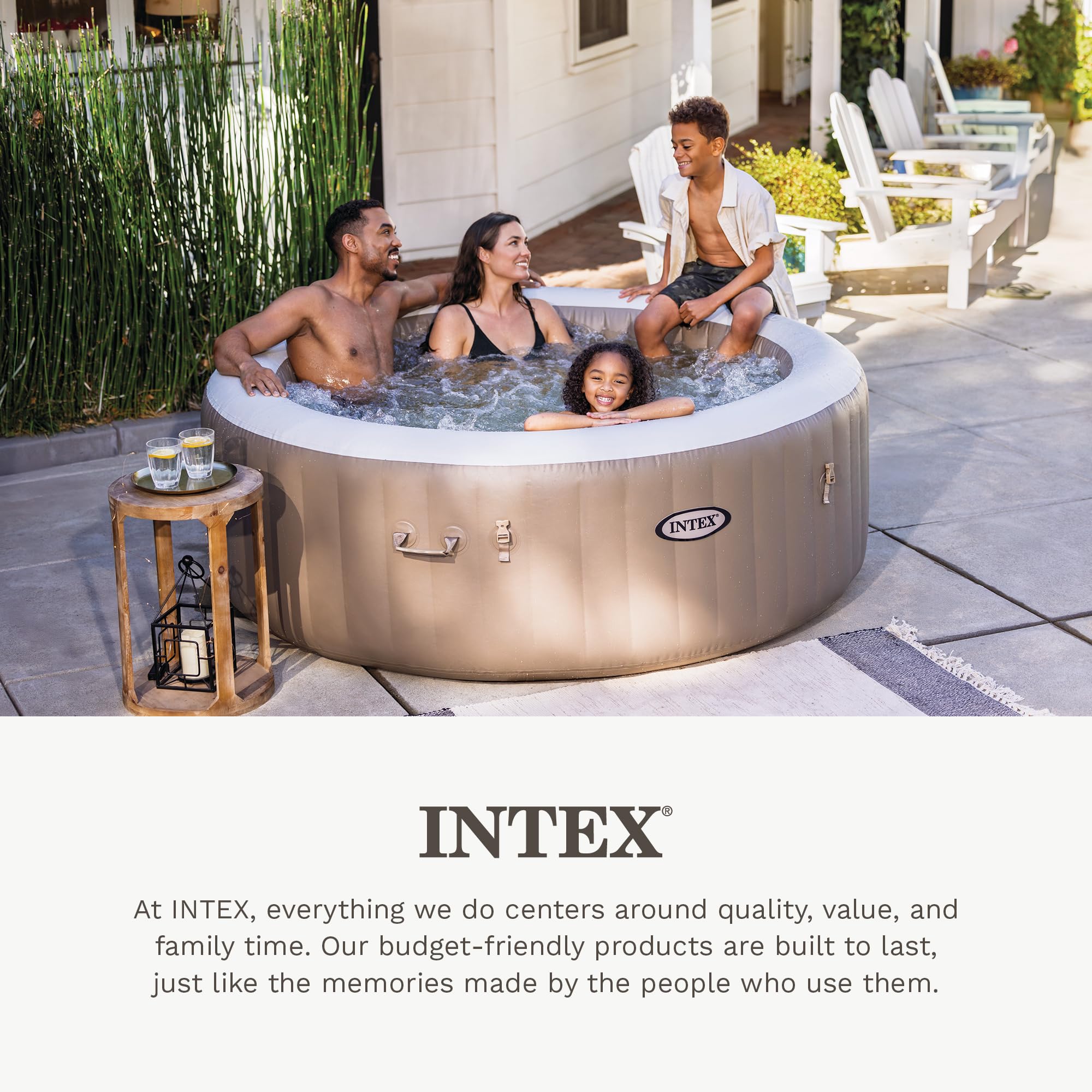 Intex PureSpa Cup Holder dimensions