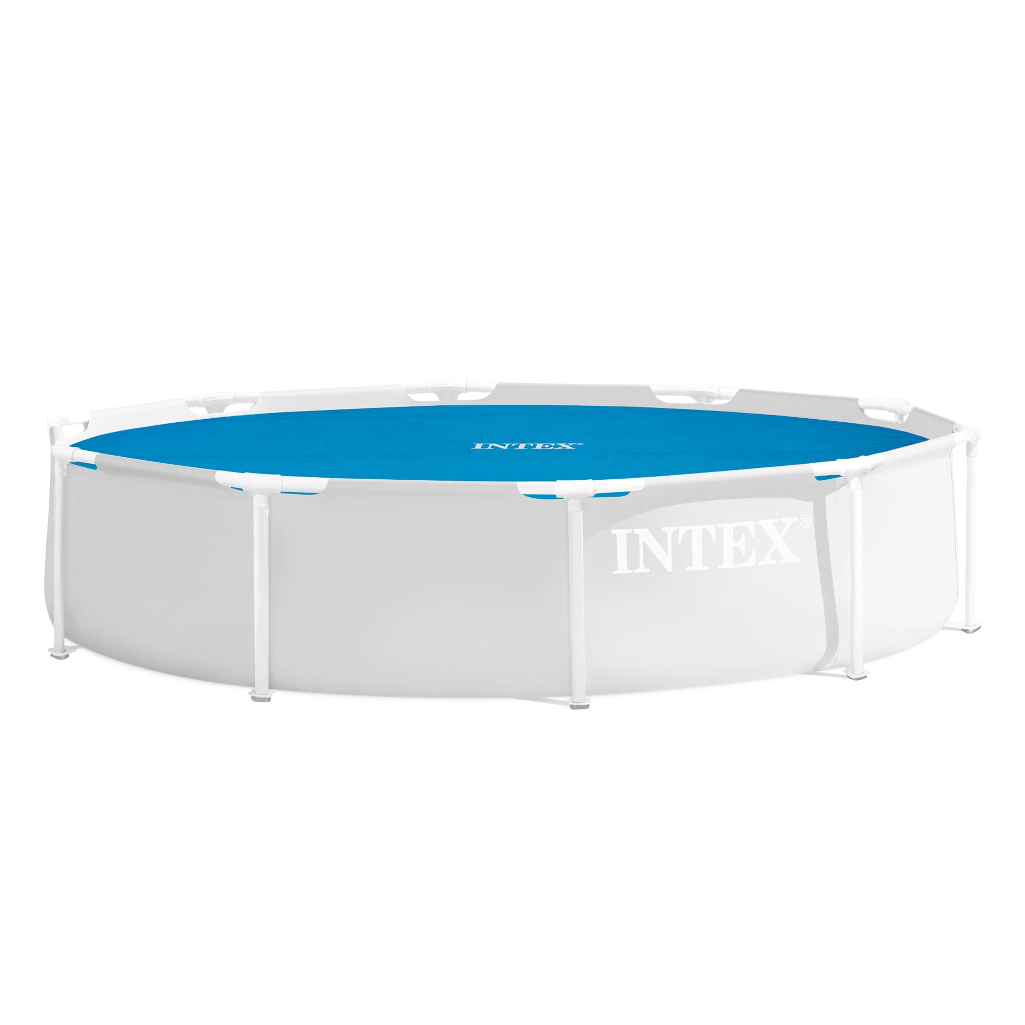 Intex Solar Pool Cover for 10ft round pool, blue color view