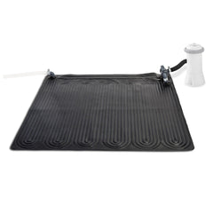 Intex Solar Pool Heater Mat front view with dimensions