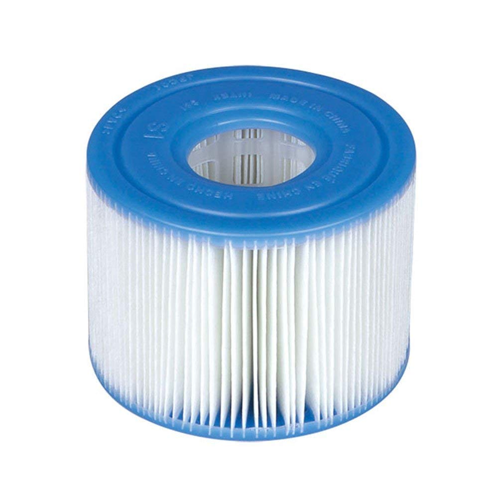 Intex Spa Filter Cartridge 12 Count side view showing size