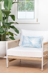 Invisible YKK zipper detail on Hofdeco Premium Lumbar Pillow Cover