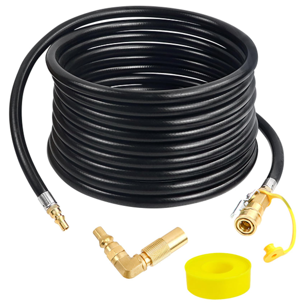 Iococee 24FT RV Quick Connect Propane Hose front view